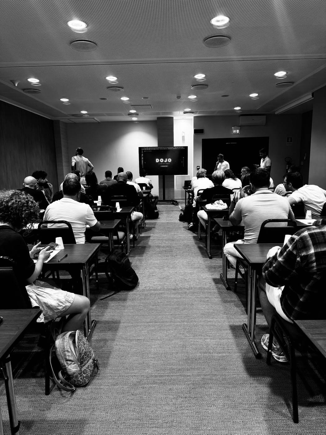 Formazione interna del team, in aula